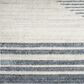 Nourison Astra Machine Washable ASW05 4" x 6" Ivory and Blue Area Rug, , large