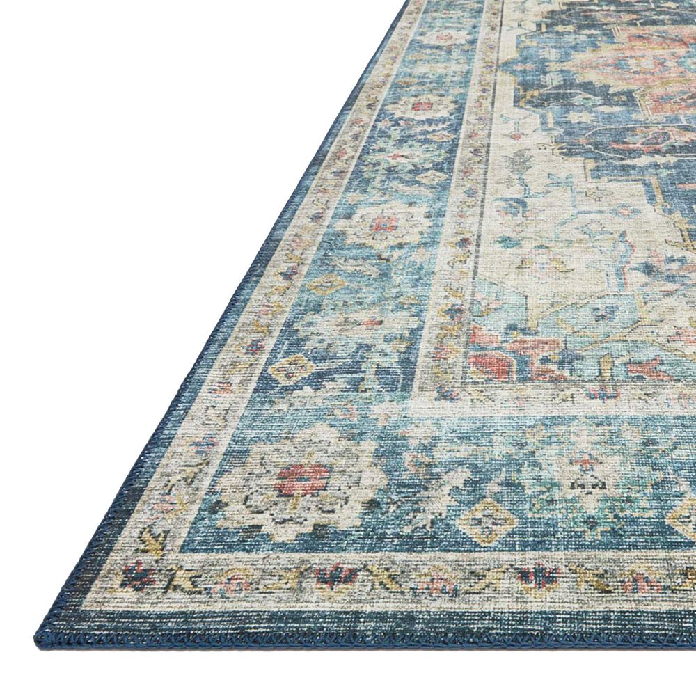 Loloi Skye 2&#39;6&quot; x 10&#39; Ocean and Multicolor Runner, , large
