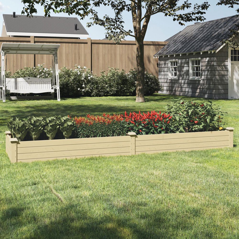 Timberlake Raised Garden Bed in Natural, , large