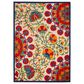 Nourison Aloha Floral 6" x 9" Red and Multicolor Indoor/Outdoor Area Rug, , large