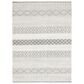 Safavieh Natura NAT855A 9" x 12" Ivory and Grey Area Rug, , large