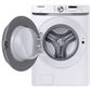 Samsung 4.5 Cu. Ft. Front Load Washer and 7.5 Cu. Ft. Gas Dryer Laundry Pair with Pedestal in White, , large