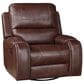 Steve Silver Keily Manual Swivel Glider Recliner in Brown, , large