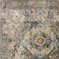 Safavieh Aria ARA199B 2" x 8" Blue and Multicolor Runner, , large