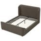Urban Home Kiki Queen Upholstered Platform Bed in Pumpernickel, , large