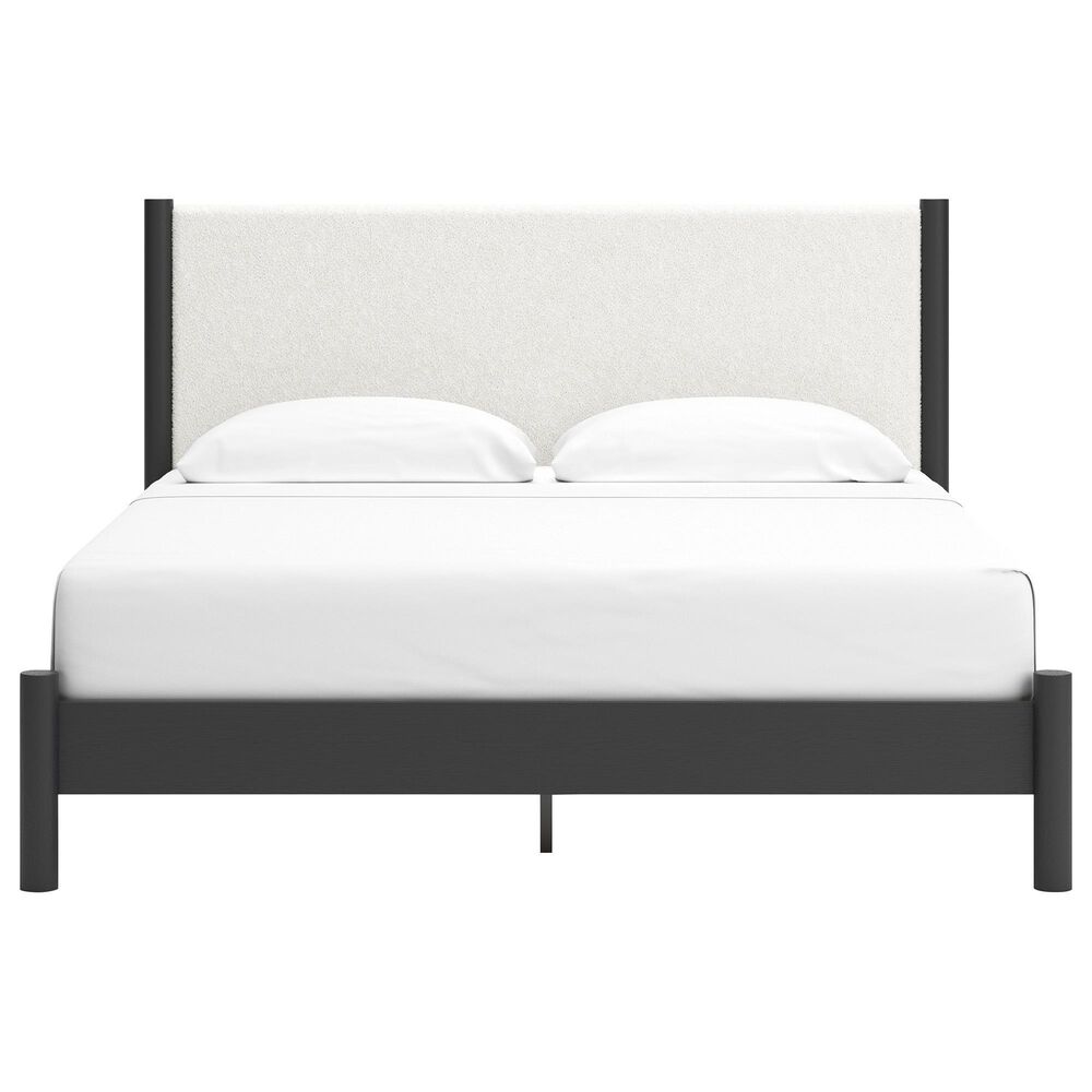 Ashley Cadmori 3-Piece King Platform Bedroom Set in Black and White, , large