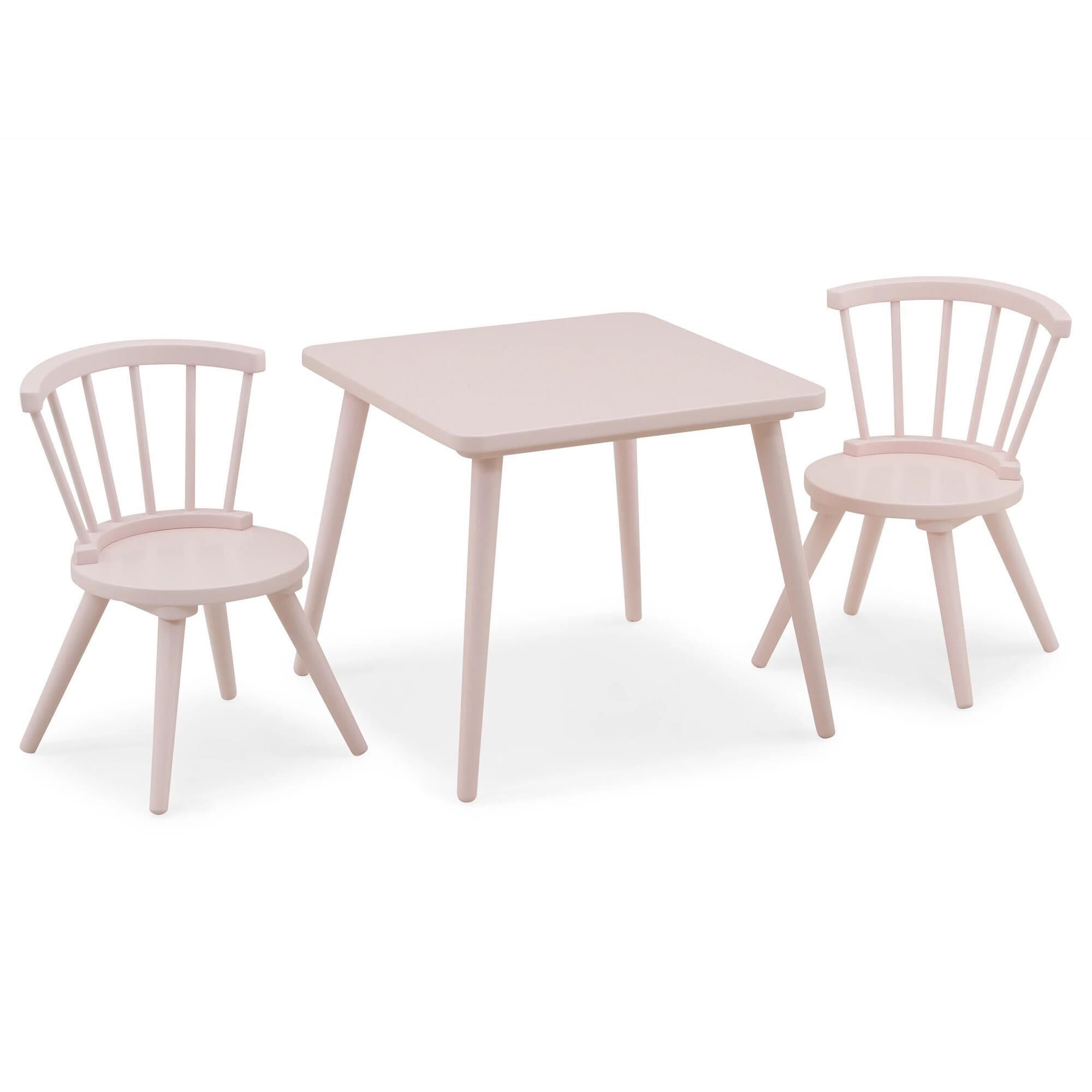 Blush pink table and chairs hotsell