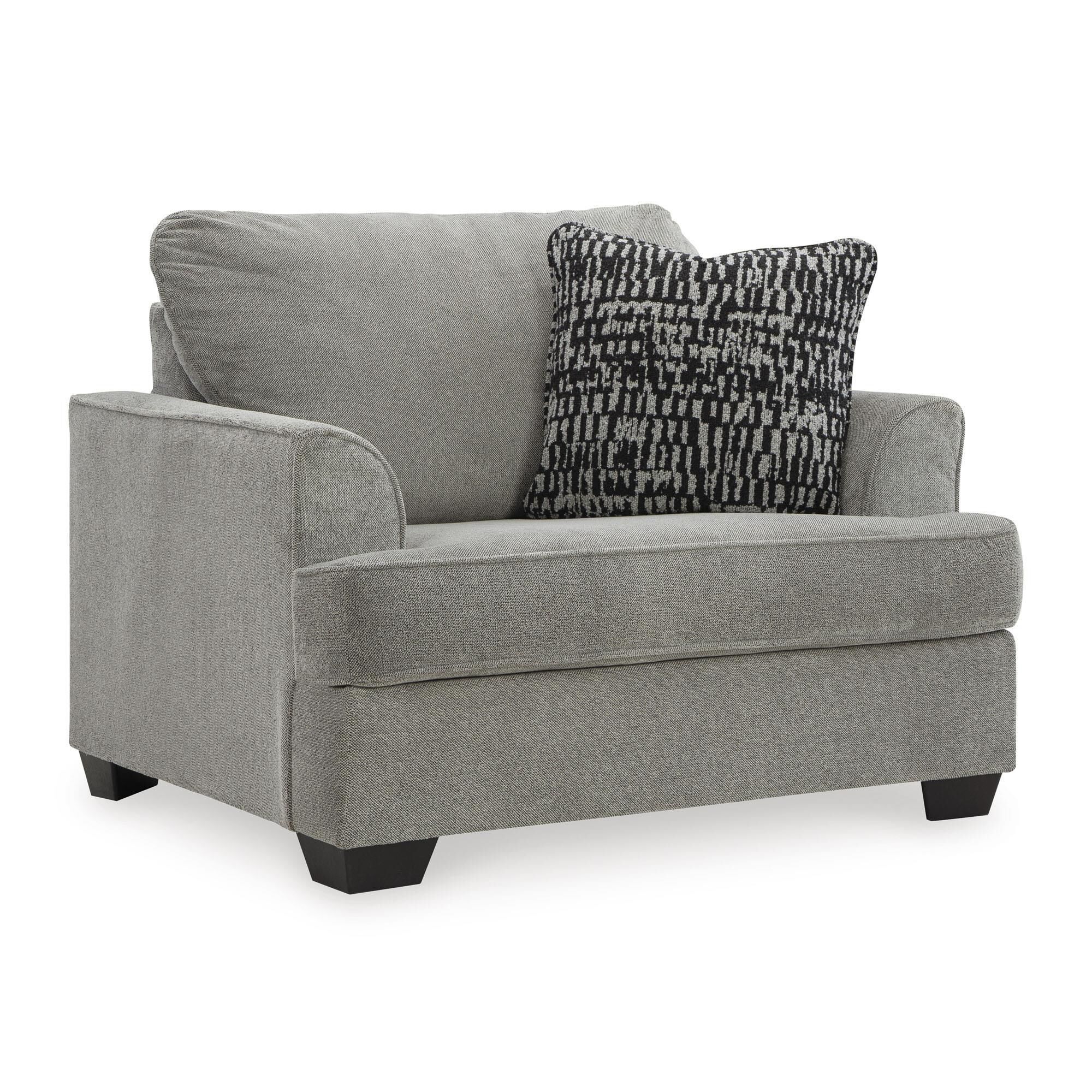 Signature Design by Ashley Deakin Oversized Chair in Ash NFM