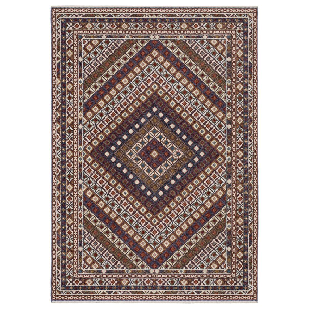 Oriental Weavers Hastings HA08B Multicolor 6'7" x 9'6" Area Rug, , large