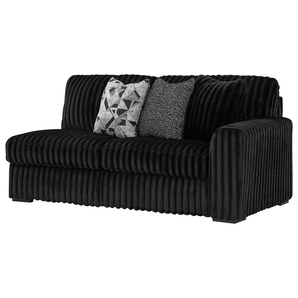 Ashley Midnight-Madness 4-Piece Sectional with Left-Facing Chaise in Onyx, , large