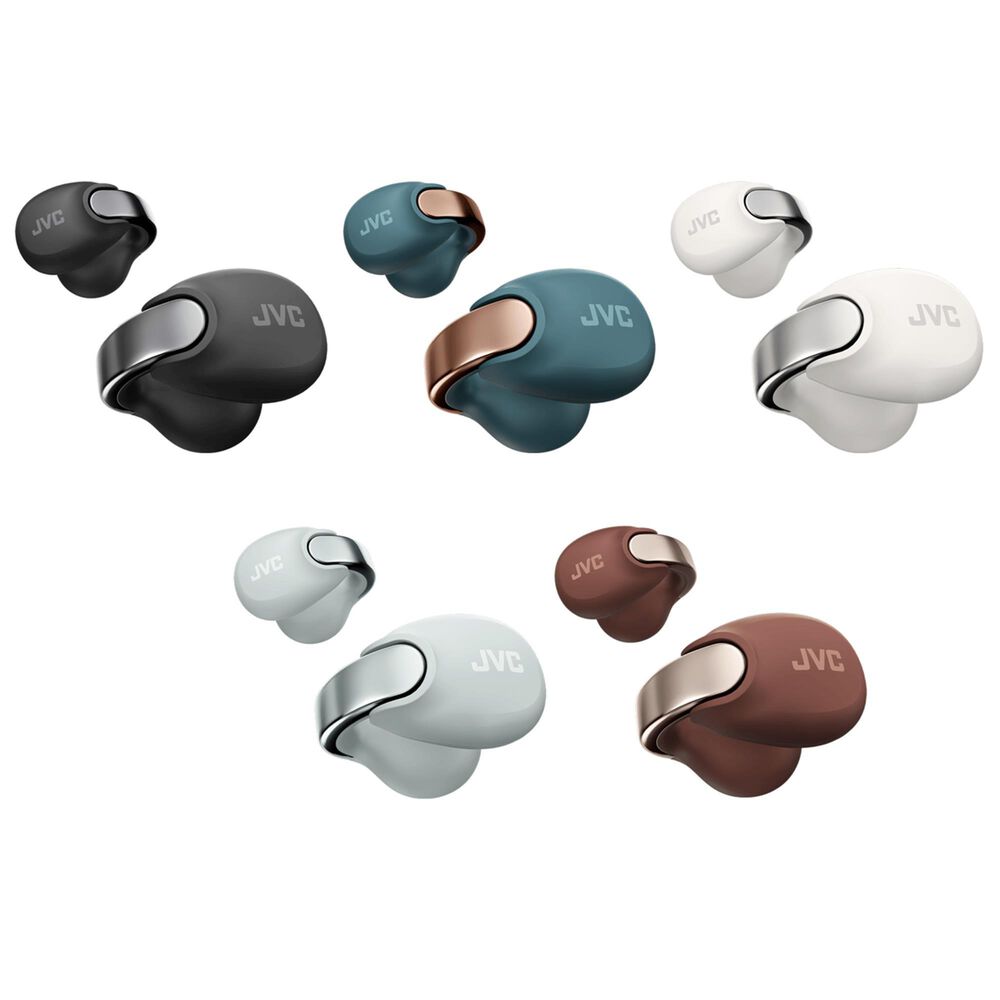 JVC Nearphones Open-Ear True Wireless Earbuds in Off White, , large