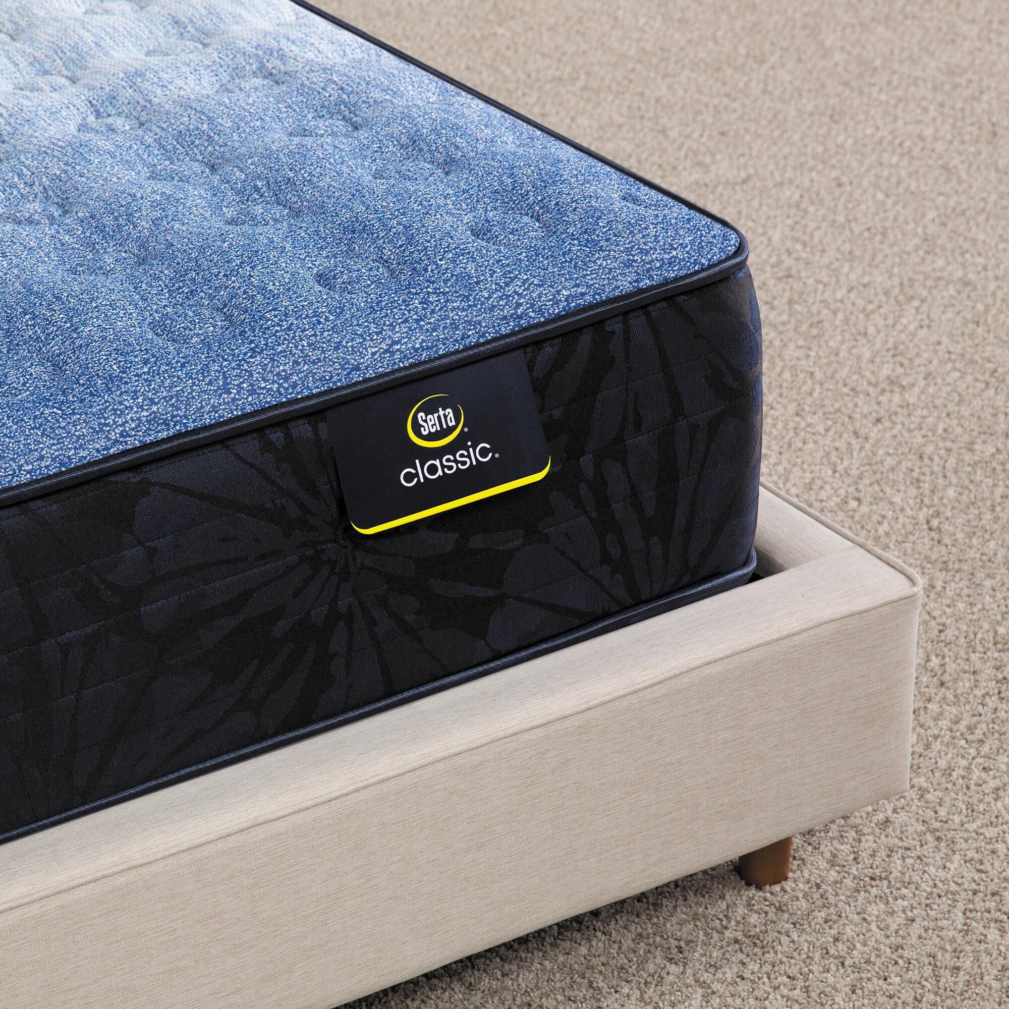 Serta Brecon Firm Queen Mattress with High Profile Box Spring