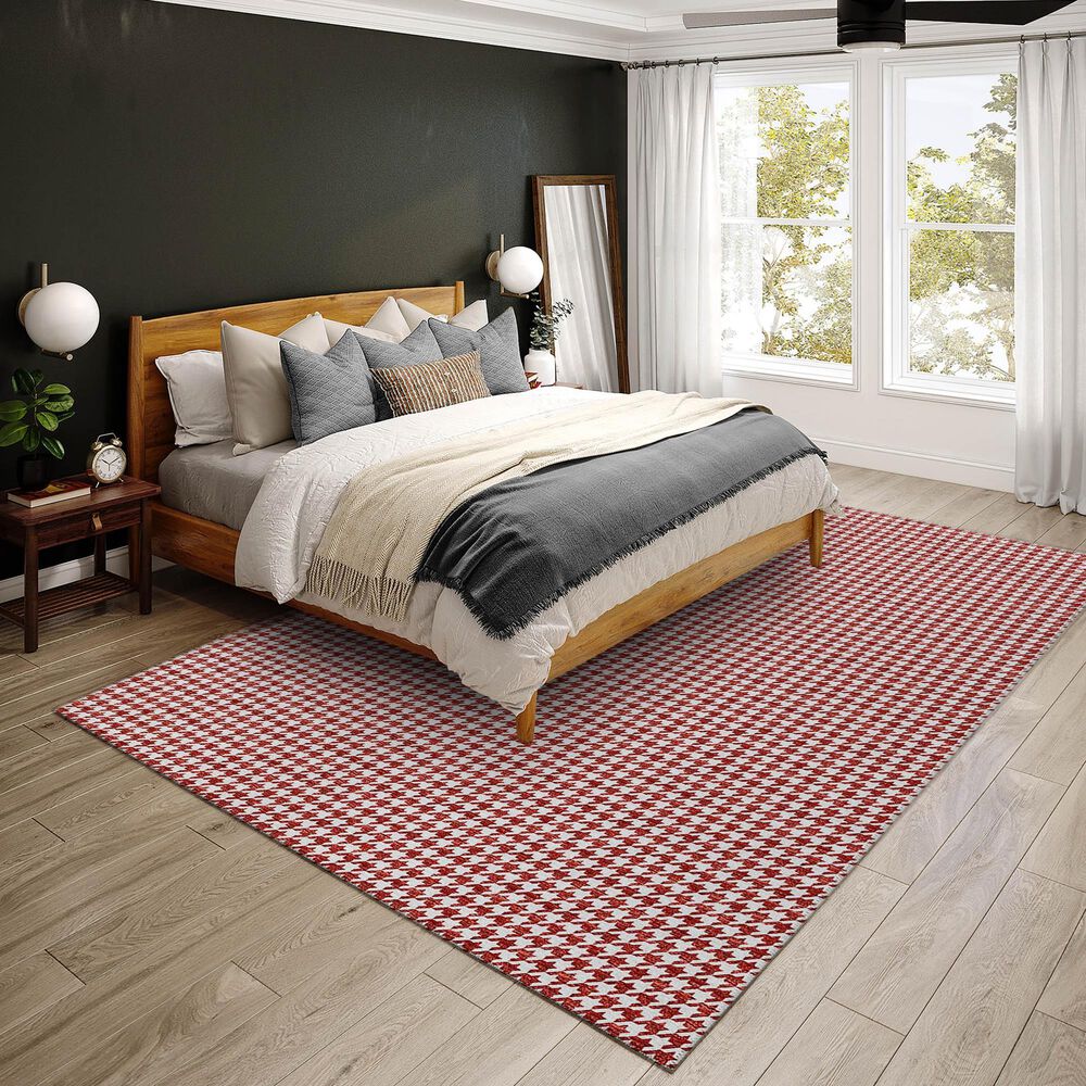 Dalyn Rug Company Hinton 10&#39; x 14&#39; Red Indoor/Outdoor Area Rug, , large