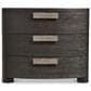 Bernhardt Geneve Queen Upholstered Wingback Bed with Dresser and Two Nightstands in Robor, , large