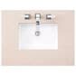 James Martin Vanities Chicago 30" Single Bathroom Vanity in Smokey Celadon with 3 cm Eternal Marfil Quartz Top and Rectangular Sink, , large