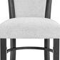 Crown Mark Camelia 5-Piece Counter Height Dining Set in Black, , large