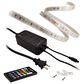 Monster Smart Illuminessence 16.4" Multicolor and Multi White Indoor/Outdoor LED Light Strip, , large