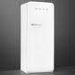 SMEG 9.53 Cu. Ft. Freestanding Compact Refrigerator with Right Handle in Matte White, , large