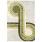 Novogratz Retro RET-03 5" x 7"6" Green Area Rug, , large