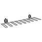 Gladiator Boot Rack in Hammered Granite, , large