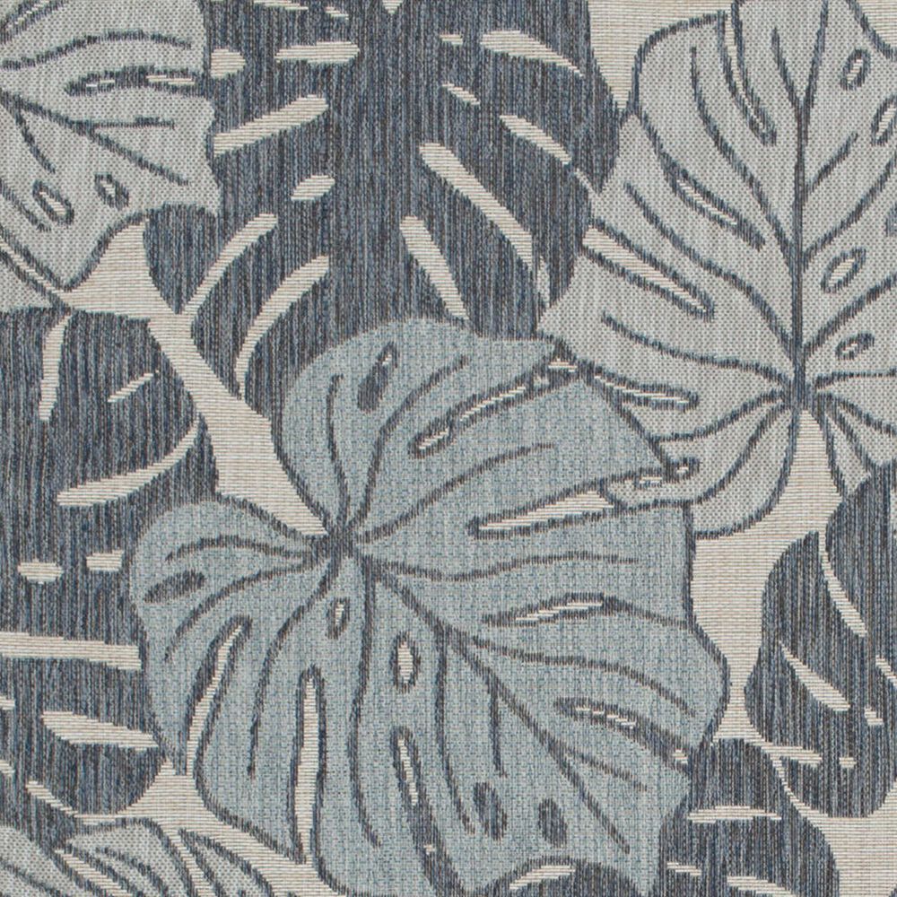 Central Oriental Melbourne Daylan 7&#39;10&quot; x 9&#39;10&quot; Vanilla and Lagoon Area Rug, , large