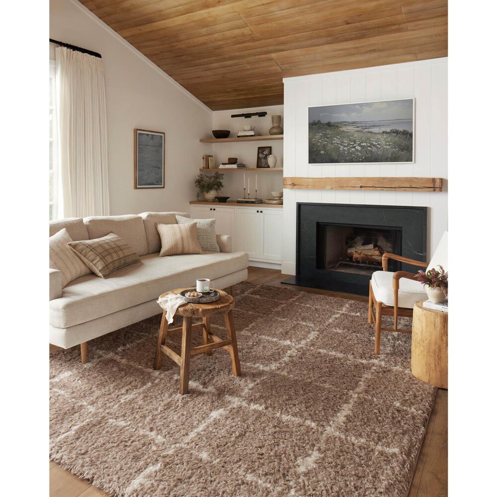 Angela Rose Amira 9&#39;2&quot; x 12&#39;6&quot; Khaki and Ivory Area Rug, , large