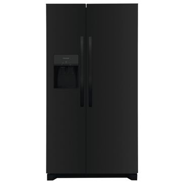 Frigidaire 25.6 Cu. Ft. Standard Depth Side-by-Side Refrigerator in Black, , large