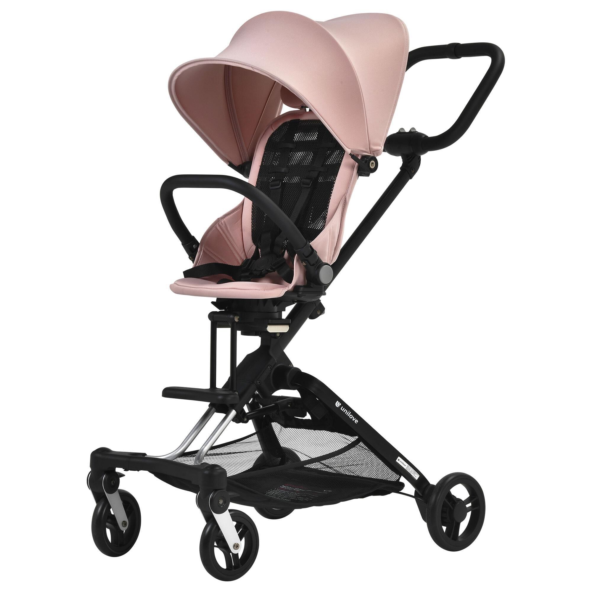 Lightweight stroller with reversible seat hot sale