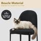 Morden Fort Boucle Side Chair in Black (Set of 4), , large
