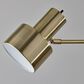 Adesso Wyatt Floor Lamp with Shelf and Wireless Charging in Antique Brass, , large