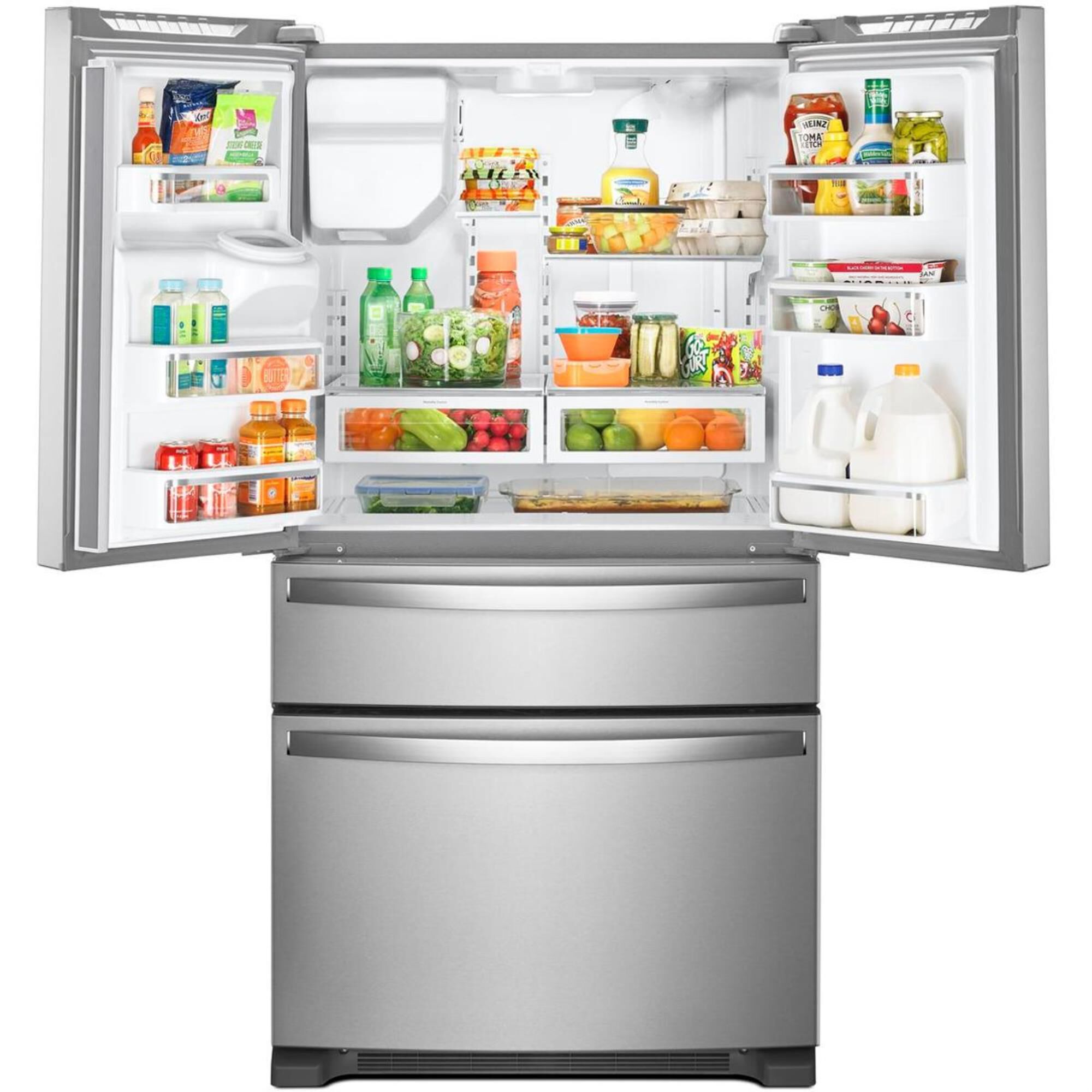 whirlpool french door refrigerator 36