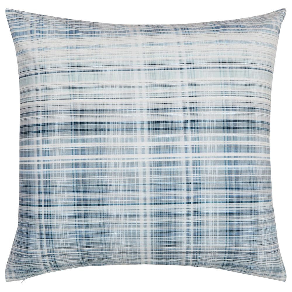 J. Queen New York Pascal 26&quot; Square Euro Pillow Sham in Blue, , large