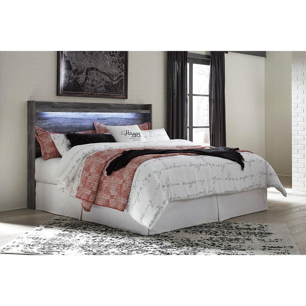 Ashley Baystorm King LED Panel Headboard in Gray, , large