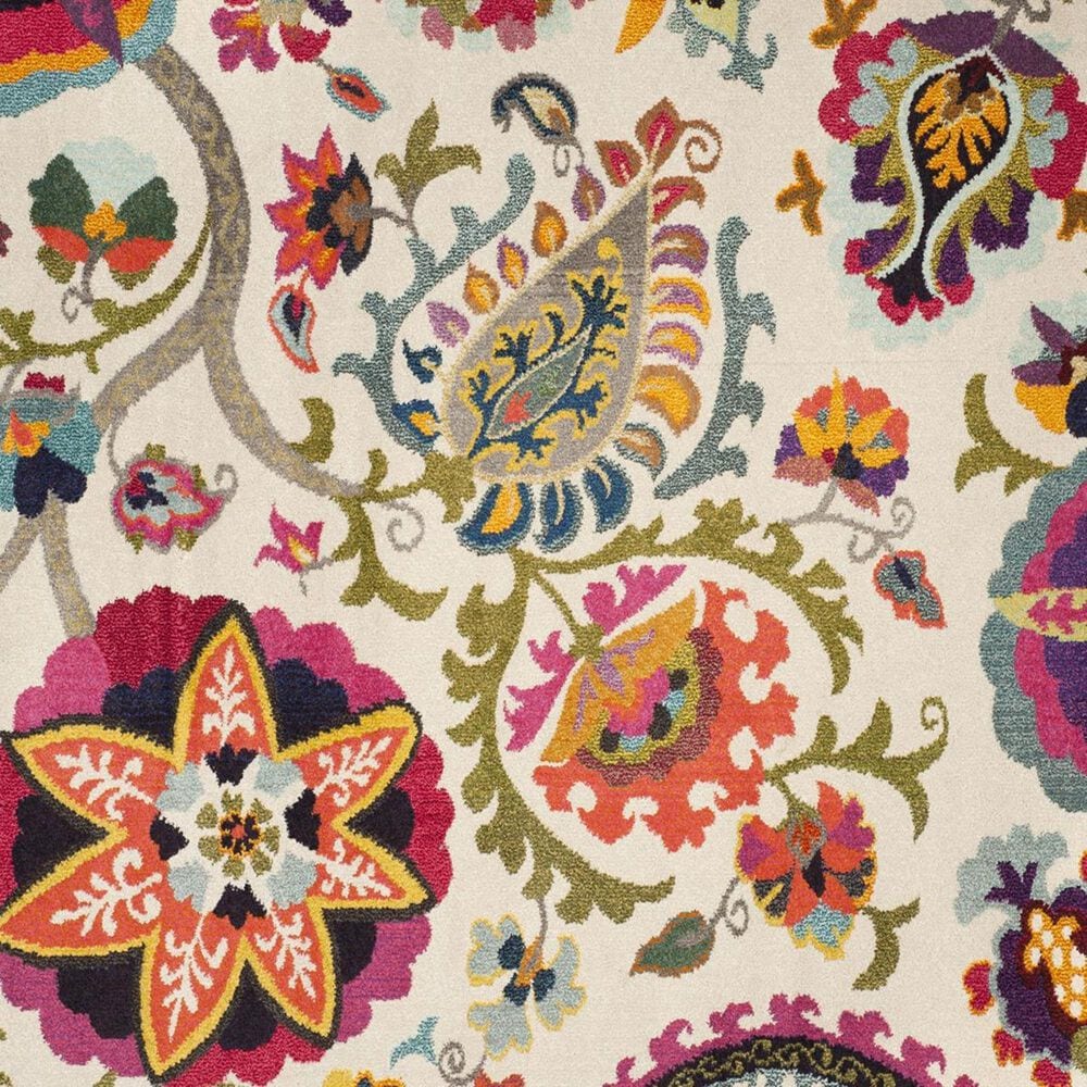 Safavieh Monaco MNC229A-26 2&#39;2&quot; x 6&#39; Ivory/Multi Runner, , large