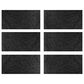 Soho Studio Carvina Carved Cube Noir Black 12" x 24" Stone Tile, , large