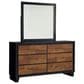 Ashley Kraeburn 5-Piece King Bedroom Set in Brown and Black, , large