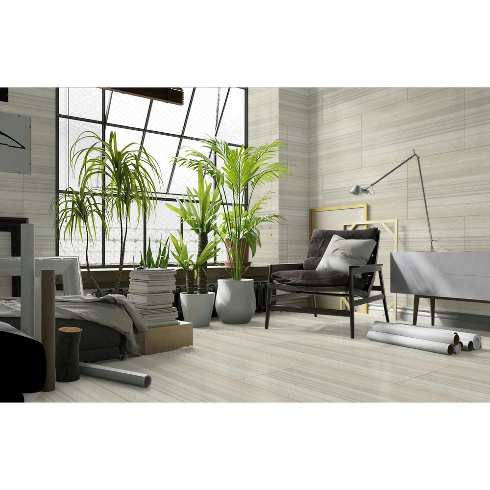 Emser Lunara Knit Orion 12" x 24" Porcelain Tile, , large