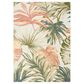 Nourison Aloha ALH43 Ivory and Green 5"3" x 7"5" Indoor/Outdoor Area Rug, , large