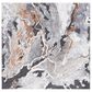 Safavieh Cyrus Shag 6"7" Square Dark Grey and Orange Area Rug, , large
