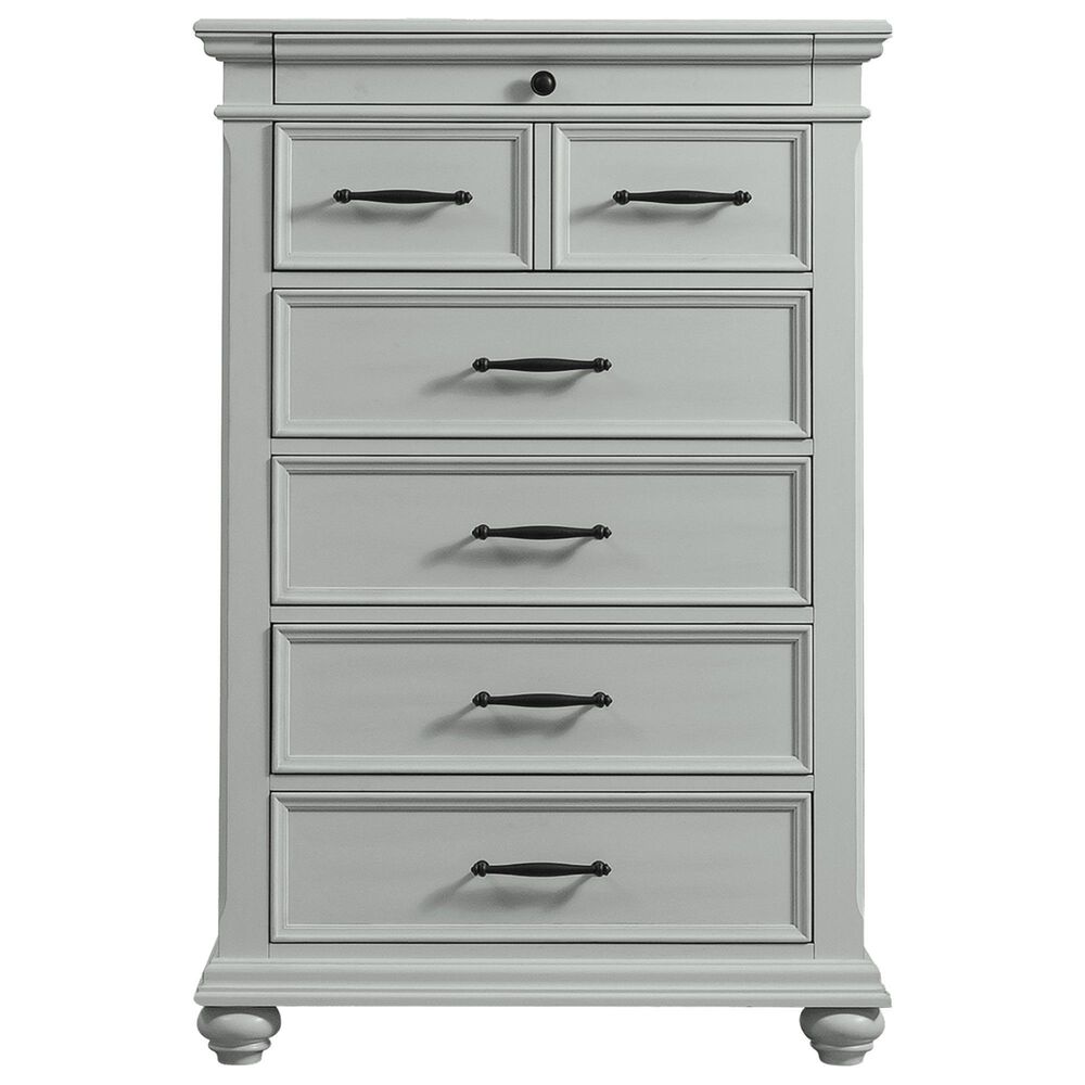 Mayberry Hill Slater 5-Piece King Storage Bedroom Set in Gray, , large