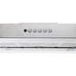 Bertazzoni 36" Chimney Wall Mount Range Hood with 600 CFM Blower in Stainless Steel, , large