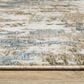 Oriental Weavers Echo Abstract Beige and Blue 6"7" x 9"6" Area Rug, , large