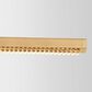 Corbett Lighting Cortina 1-Light Linear in Vintage Brass, , large