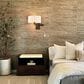 Claxy LIghting 1-Light Plug-In Swing Arm Wall Sconce in Black, , large