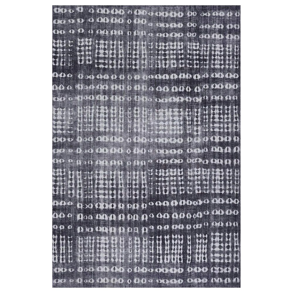 Novogratz Bolt 3" x 5" Charcoal Area Rug, , large