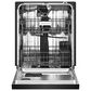 KitchenAid 24" Built In Pocket Handle Dishwasher with Front Control in Black Stainless, , large