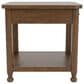 Riverside Furniture Calhoun End Table in Whiskey Oak, , large