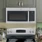 GE Appliances 1.6 Cu. Ft. Over-the-Range Microwave with 1000 Watts in Stainless Steel, , large