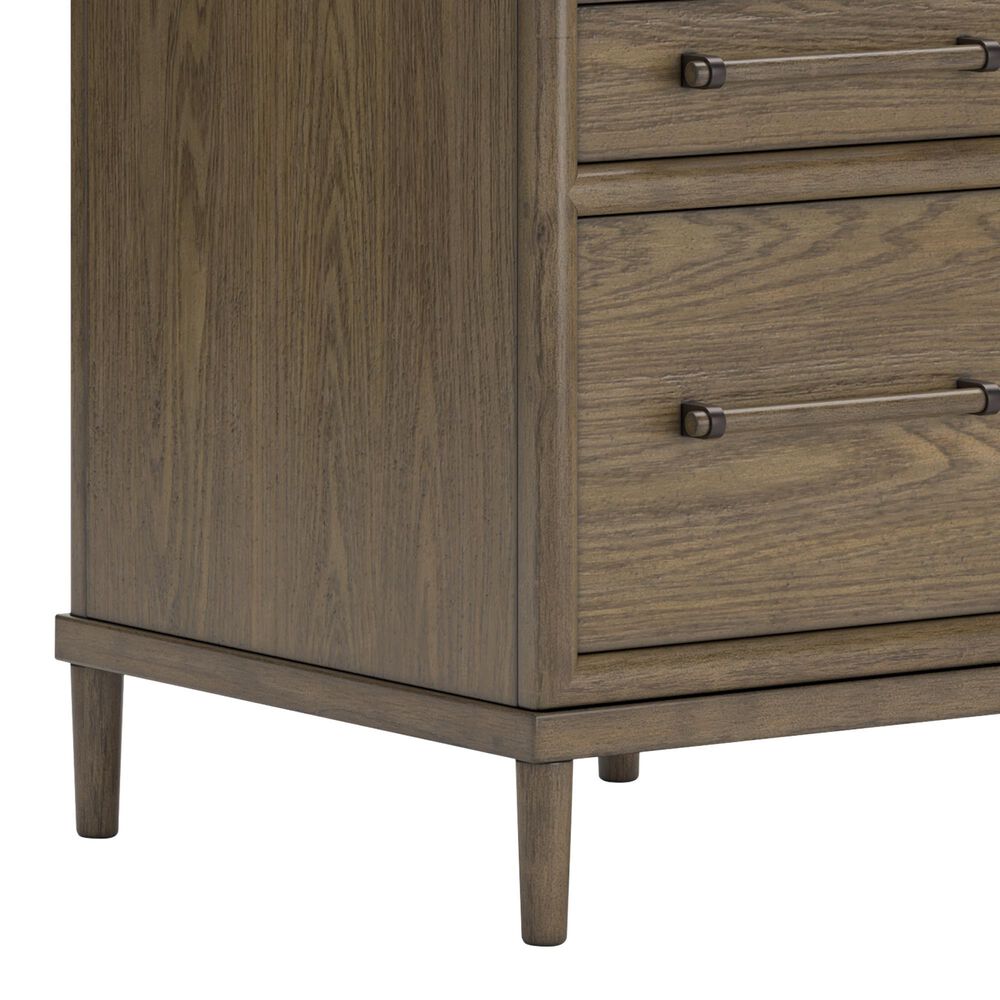 Ashley Roanhowe 68&quot; Writing Desk in Brown, , large