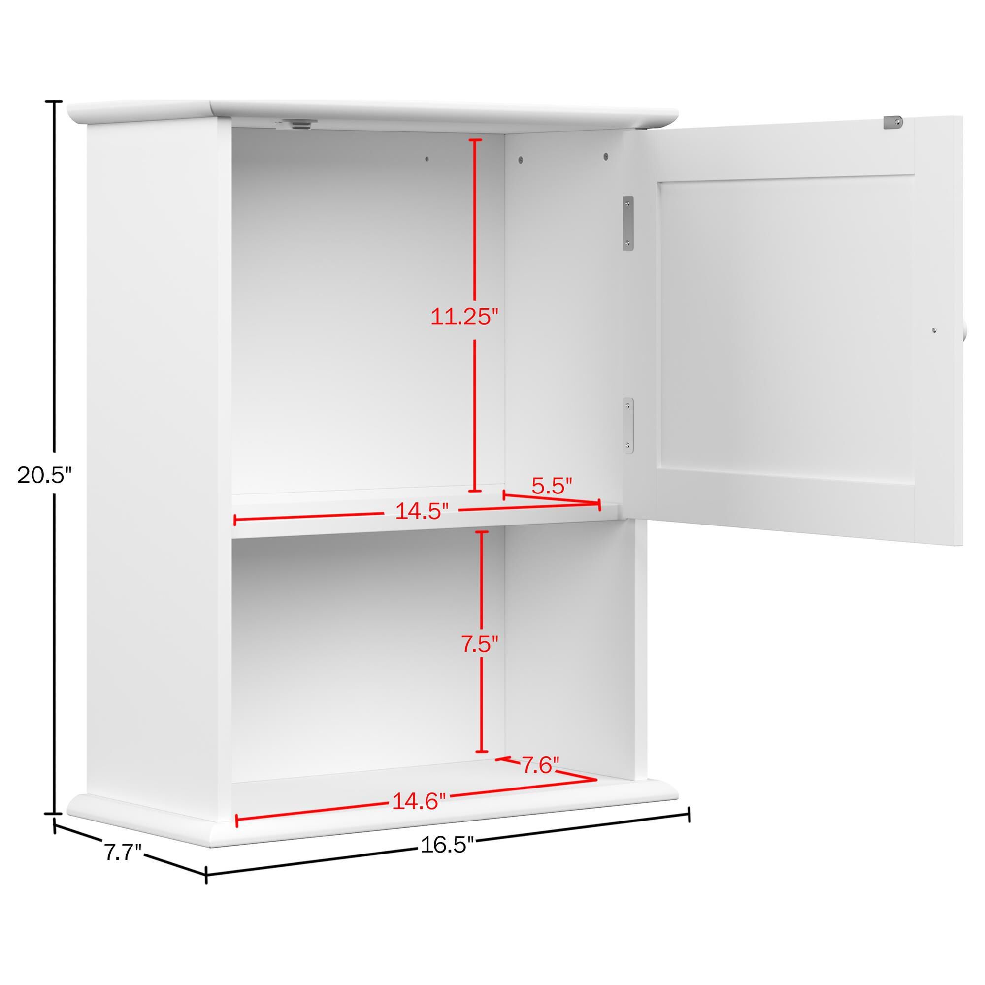 White large shop storage cabinet